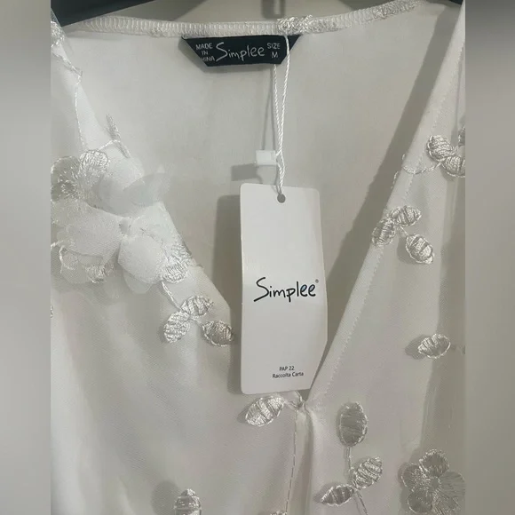 White lace maxi dress - Picture 5 of 5